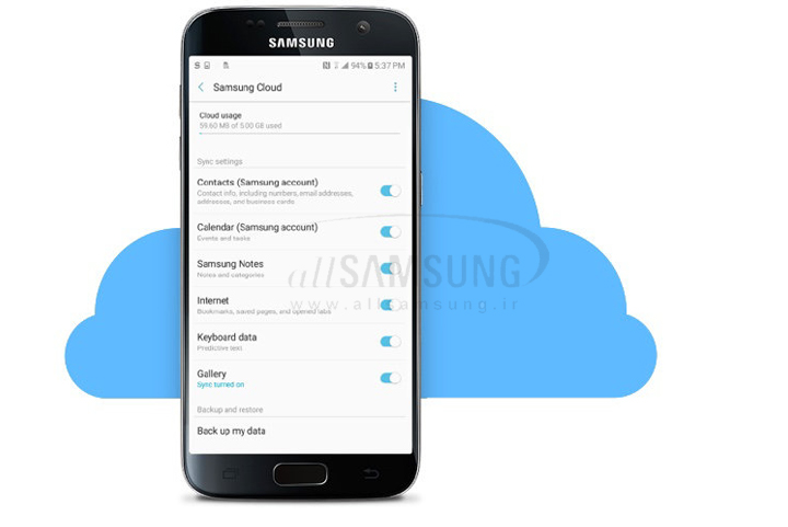 توقف بکاپ گیری Samsung Cloud از دیتا اپلیکیشن های شخص ثالث