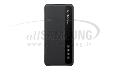 گلکسی اس 20 پلاس سامسونگ اسمارت کلیر ویو کاور مشکی Samsung Galaxy S20+ Clear View Cover Black ZG985CB